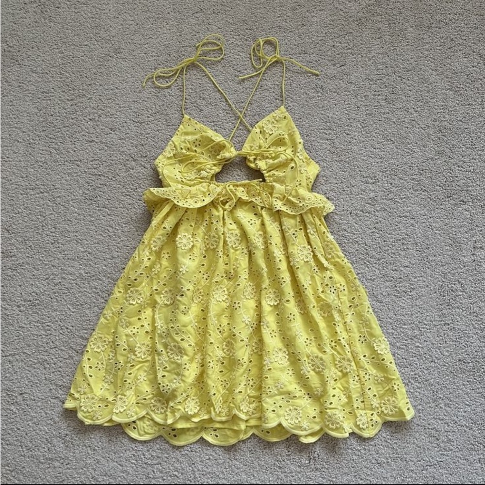 For Love And Lemons natalia mini dress